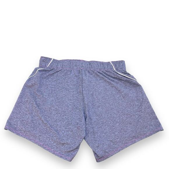 Nike Pro Dri Fit 5” Shorts Women’s Size Small Purple Blue & Pink Active - Picture 4 of 6